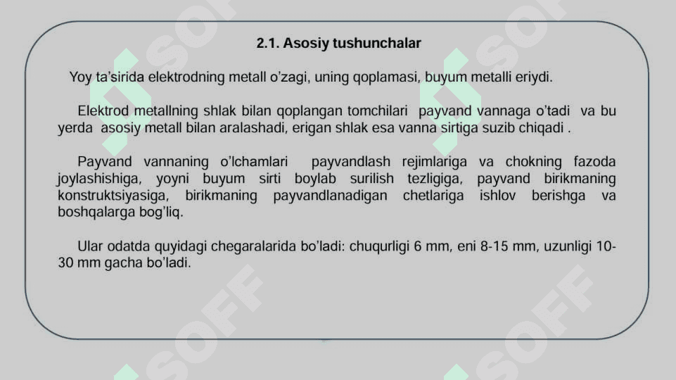 metallarni payvandlash asoslari 6