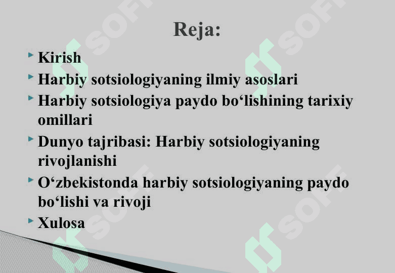 Harbiy sotsiologiya paydo bo‘lishining tarixiy zaminlari 25 2