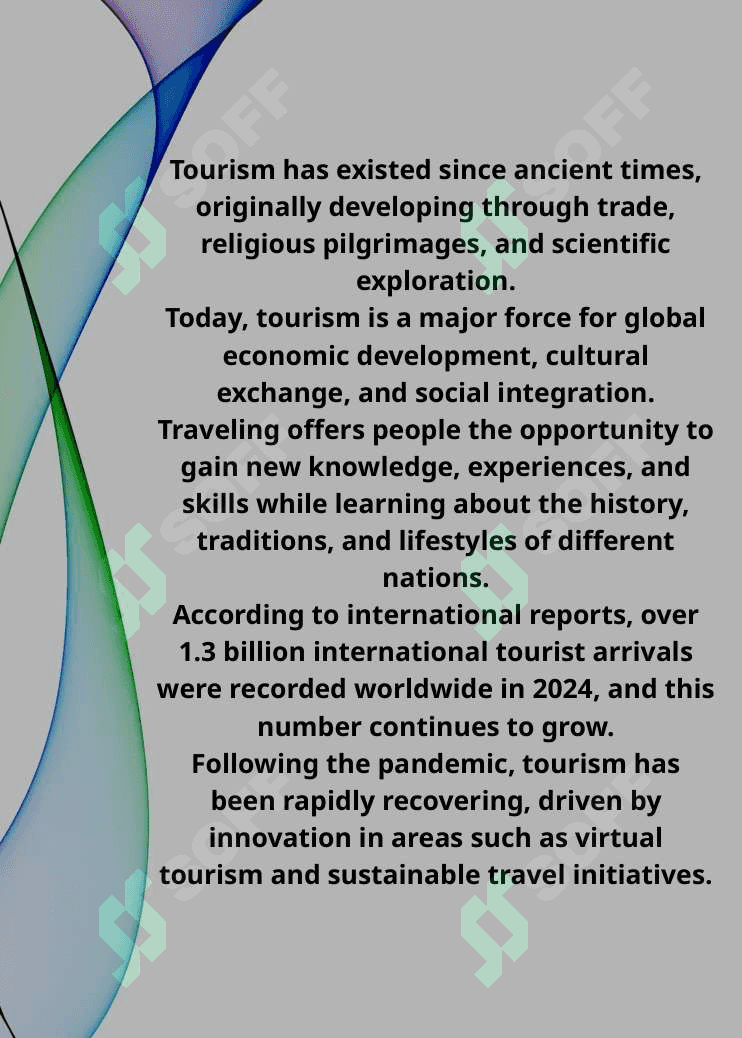 Tourism around the world 2
