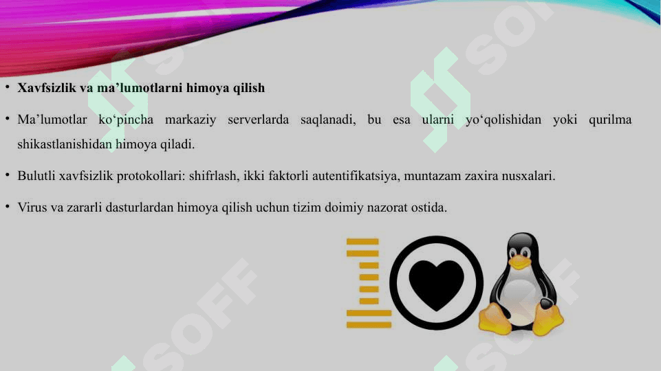 Onlayn operatsion tizimlarning ahamiyati 6