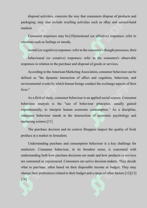 CONSUMER AND PRODUCER BEHAVIOUR 6
