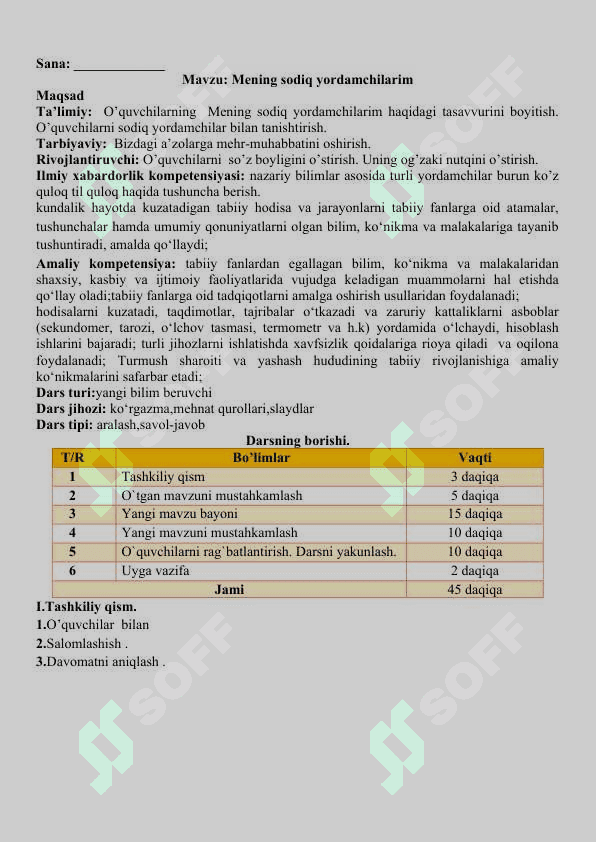 2-sinf tabiiy fan Mening sodiq yordamchilarim 2