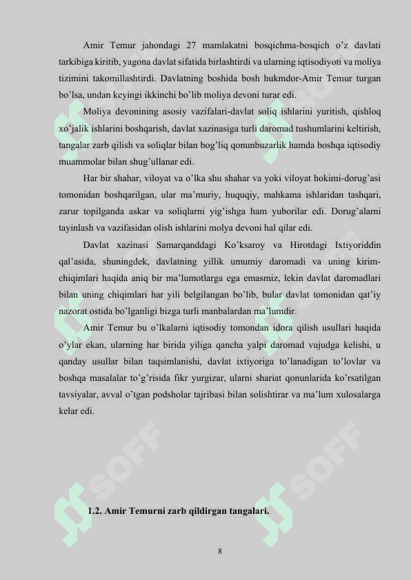 Amir TemAmir Temur davlatida zarb etilgan tangalarur davlatida zarb etilgan tangalar 8