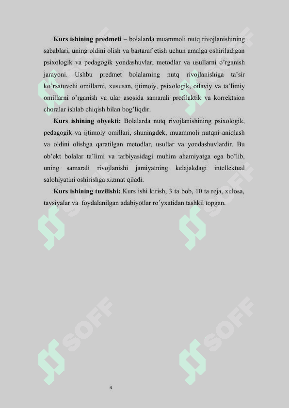BOLALARDA MUAMMOLI NUTQNING RIVOJLANISH SABABLARI VA UNING OLDINI OLISH 4