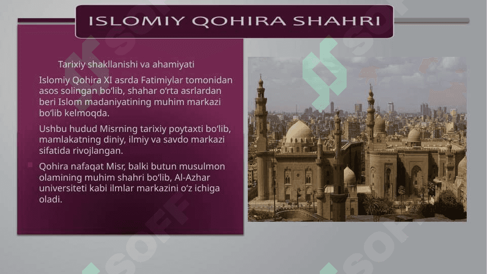 qohira shahrining turizm salohiyati 3