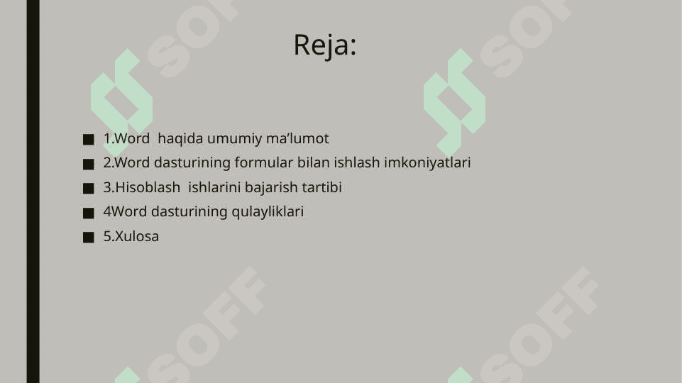 word matn tahrirlagichida hisoblashishlarni bajarish 3