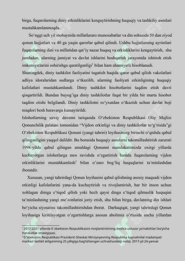 MILLATLARARO MUNOSABATLARNI MUSTAHKAMLASHNING DINIY VA IJTIMOIY-PSIXOLOGIK OMILLARI 8