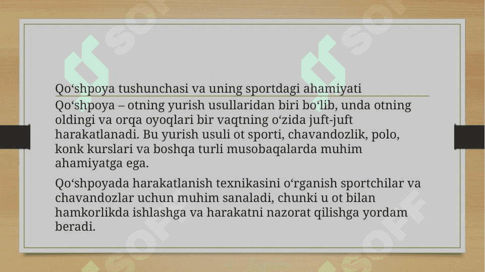 Qoʻshpoyada bajariladigan mashqlar 3