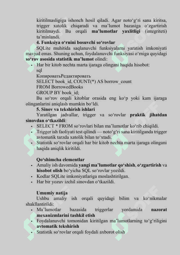 Maʼlumotlar bazasi 3