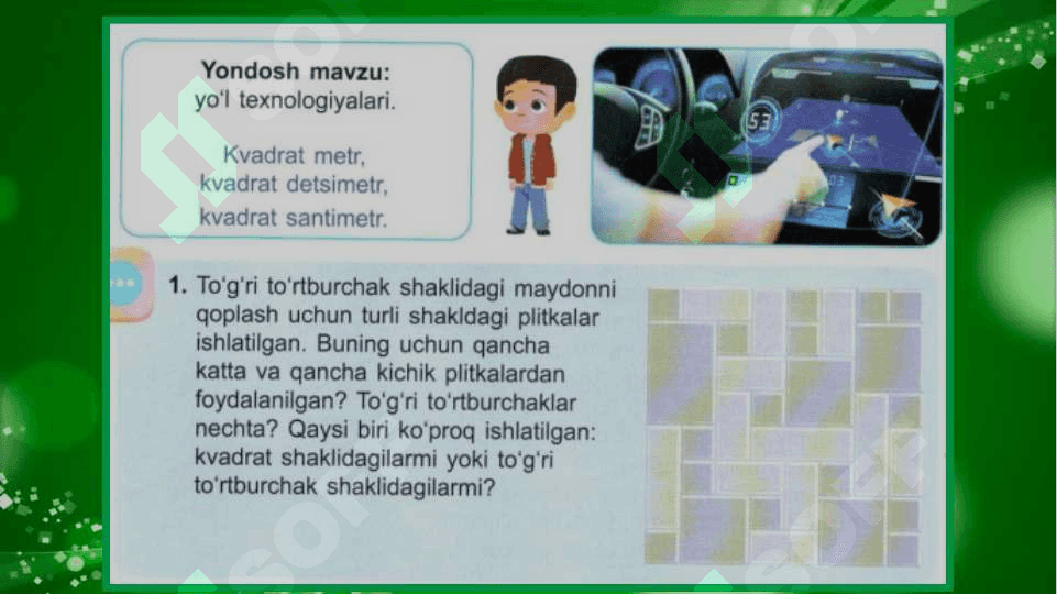 3-sinf matematika YUZBIRLIKLARI 2