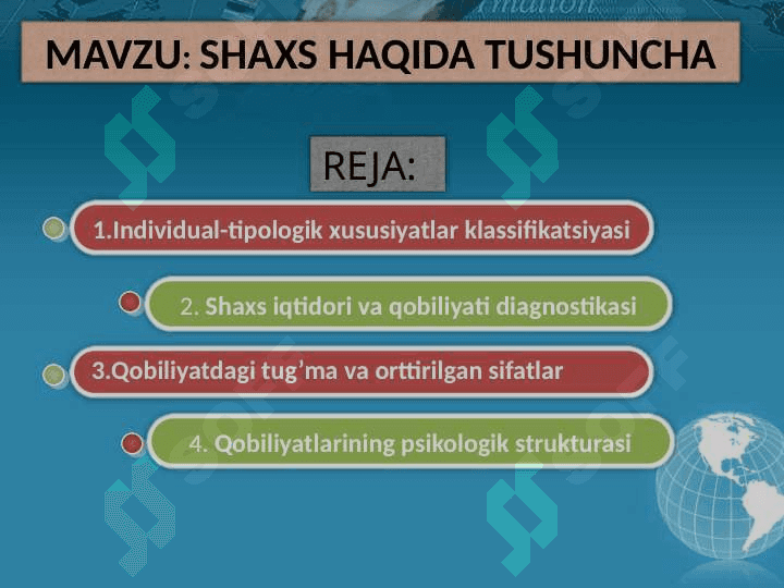 Shaxsining individual va tipologik xususiyatlari 2