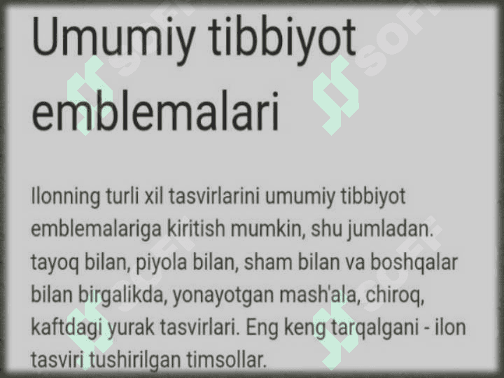 TIBBIYOT EMBLEMALARI 2