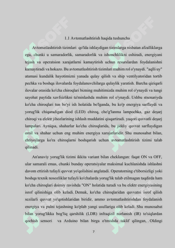 Shaxar chiroqlarini WIFI yordamida avtomatlashtirish qurilmasini yaratish va bir nechta lampa yoqanini ekranga chiqarilsin 7