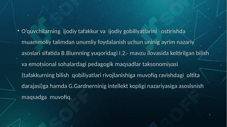 Muammoli ta’lim texnologiyasining mohiyati va mazmuni 8