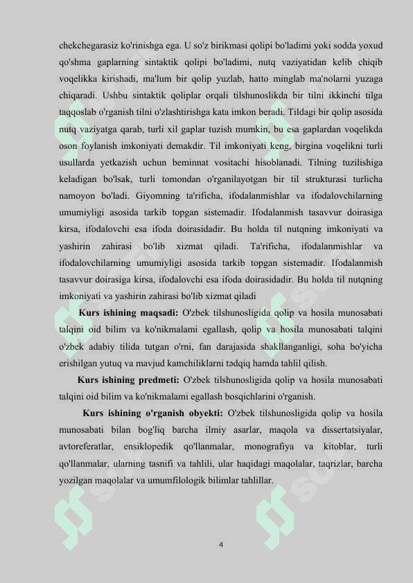O’zbek tilshunosligida qolip va hosila 4