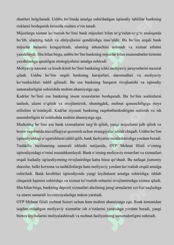 Ipoteka bank amaliyot hisoboti                          Ipoteka bank  MALAKAVIY AMALIYOT (BITIRUV OLDI)       Ipoteka bank  KUNDALIK HISOBOT 6