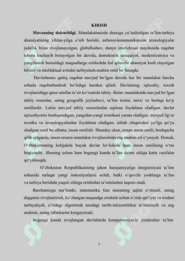 Arifmetik va geometrik progressiyani o’qitish metodikasi 3