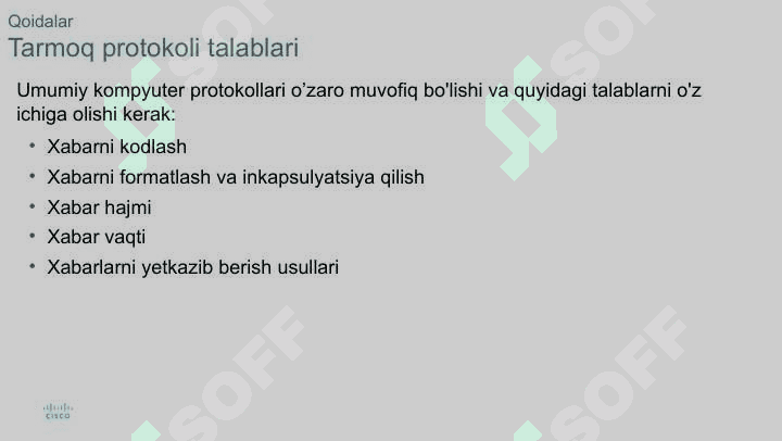 Protokollar va modellar 8