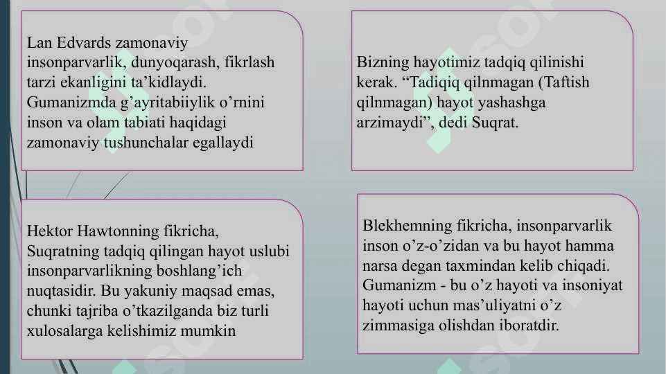 Gumanizm falsafasi va uning mazmun-mohiyati haqida 3