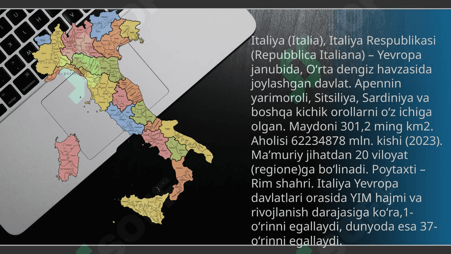 Italiya iqtisodiyoti 3