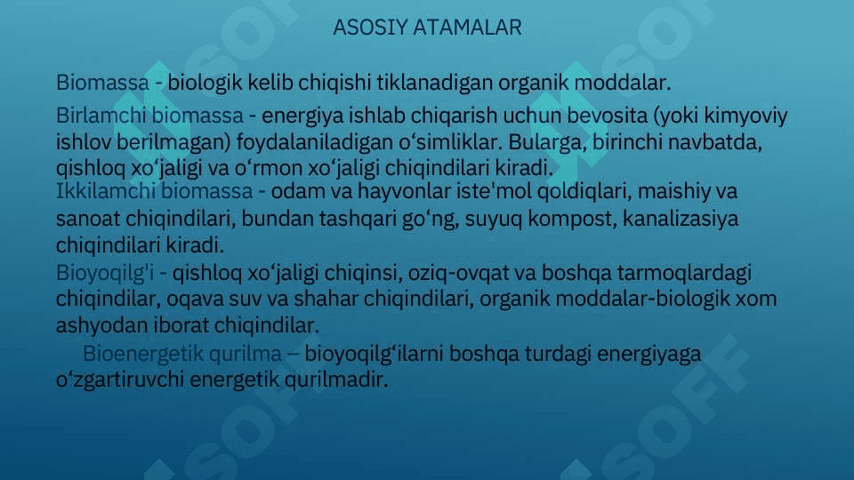 BIOMASSAENERGIYASIVAULAR ASOSIDAGI ENERGETIK QURILMALARNING 3