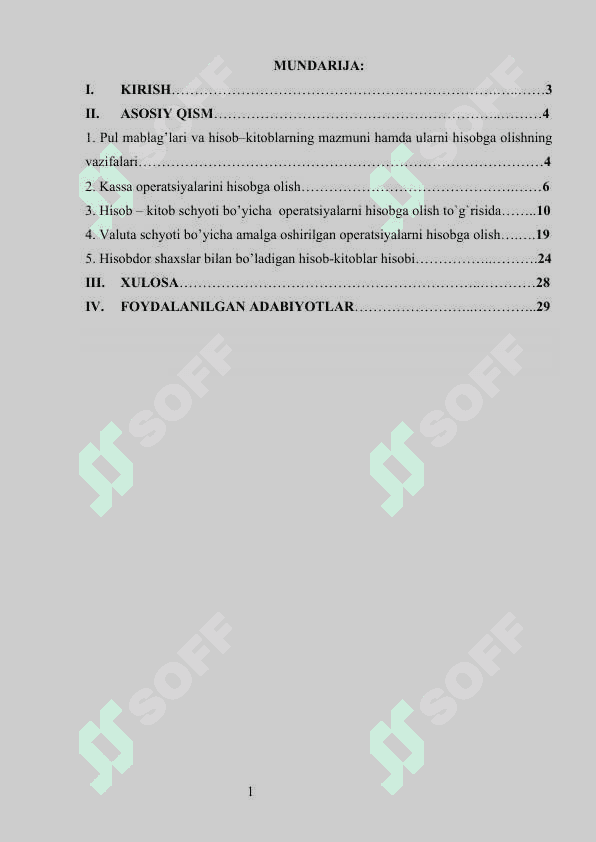 HISOB-KITOB SCHYOTI BO`YICHA OPERATSIYALARNI HISOBGA OLISH 2