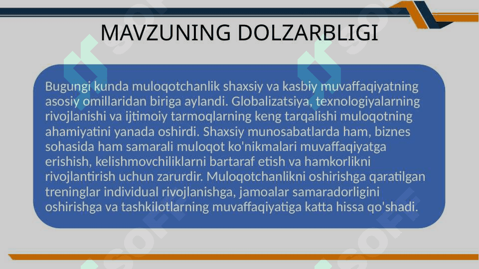 Muloqotchanlikni oshirishga qaratilgan treninglar 3