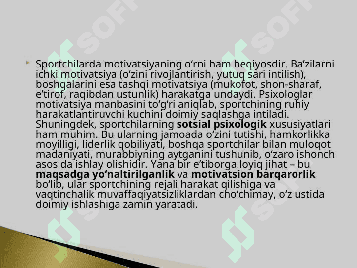 Sport sohasidagi psixologik ish.ppt 8