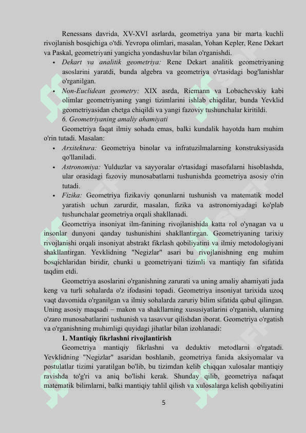 GEOMETRIYA ASOSLARINING TARIXIY SHARHI. YEVKLIDNING NEGIZLAR ASARI.docx 5