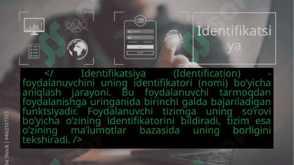 Identifikatsiyaning  axborot xavfsizligida ahamiyati 3
