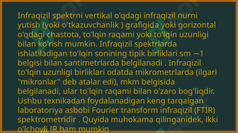 Infraqizil spektroskopiya 3