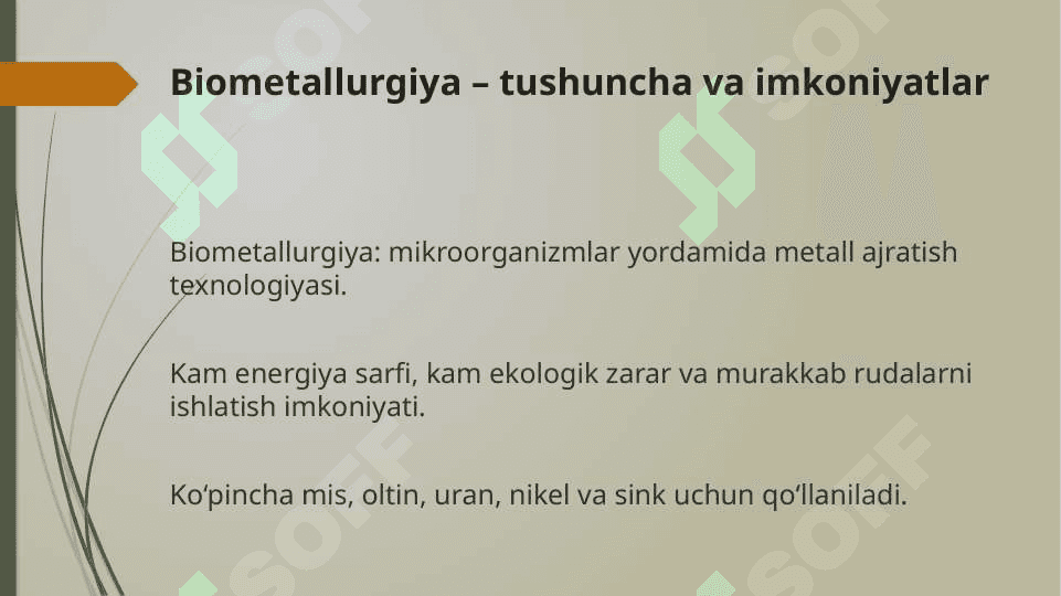 Qazilma boyliklardan foydalanish . 7