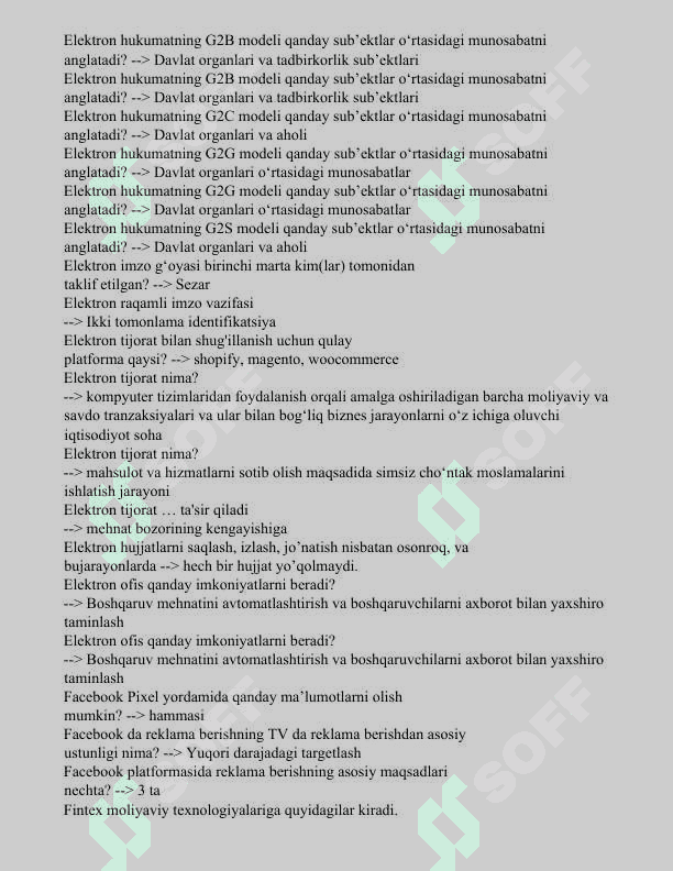 axborot kommunikatsiya texnologiyalari test javoblari 5