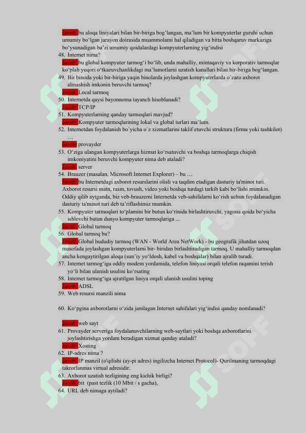 axborot kommunikatsiya texnologiyalari 4
