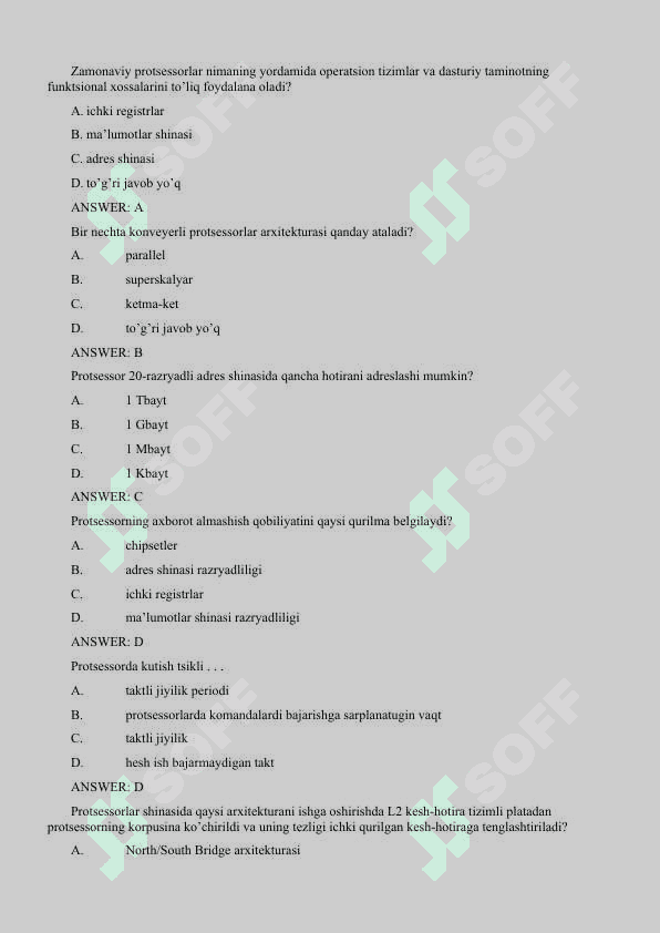 Kompyuterning fizik asoslari 4
