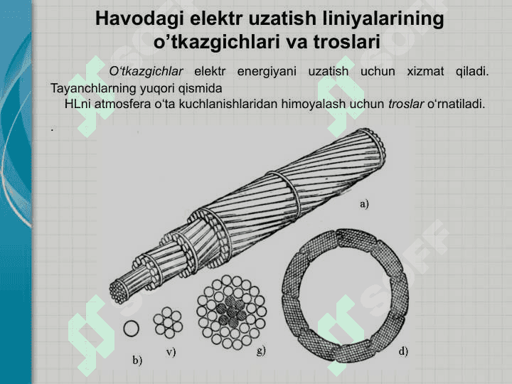 Havodagi elektr uzatish liniyalari 3