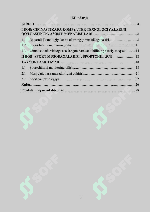 Gimnastikada sportchilarni nazariy tayyorlash 2