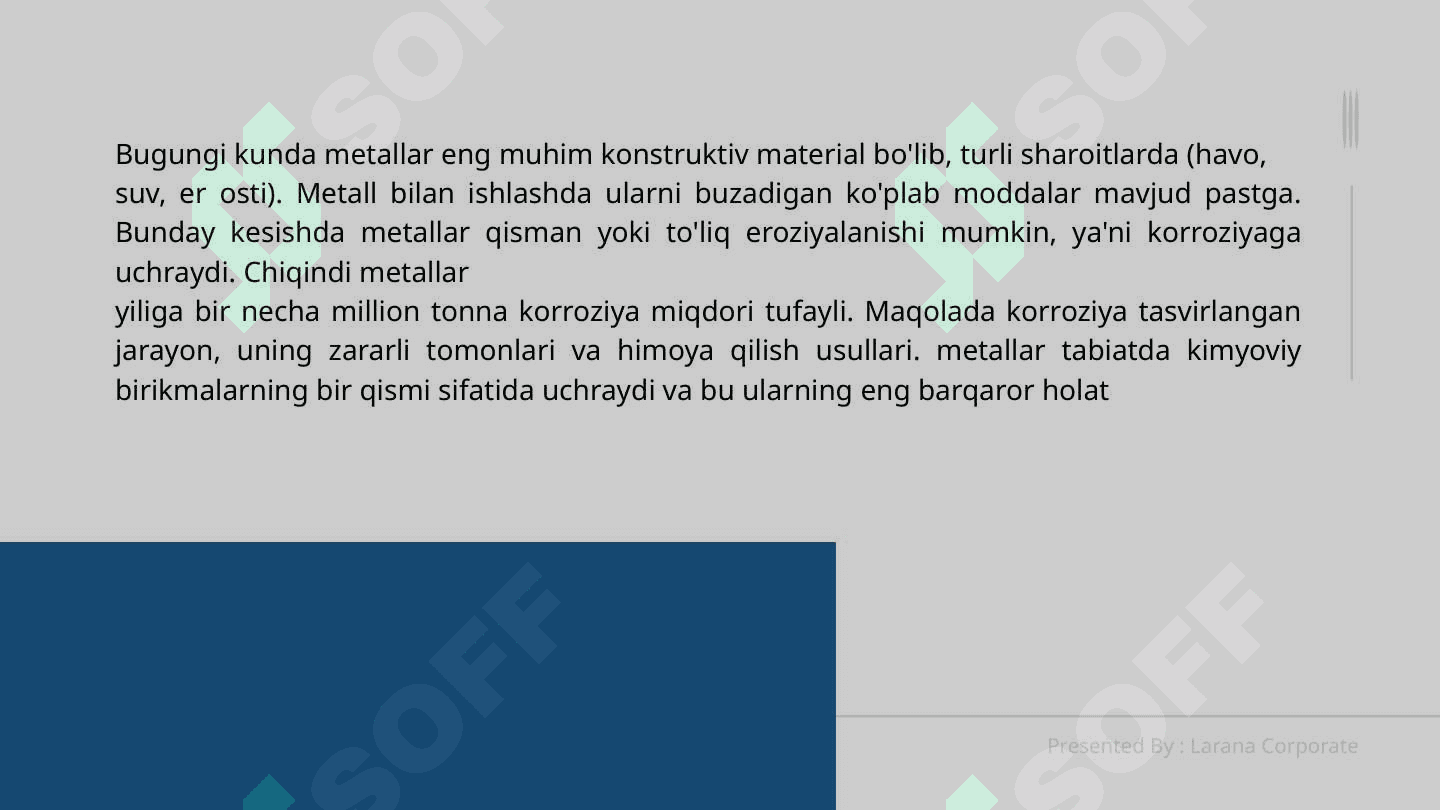 Protektor himoyasi va uning materiallari 2