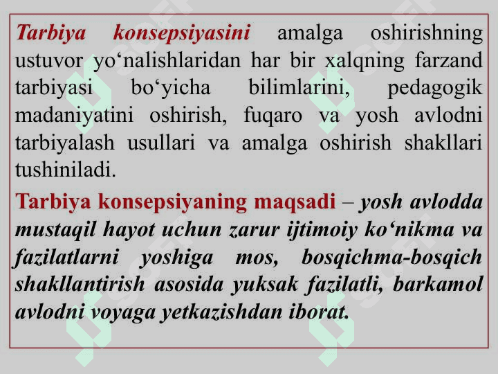MILLIY VA JAHON TARBIYA KONSEPSIYASI 3