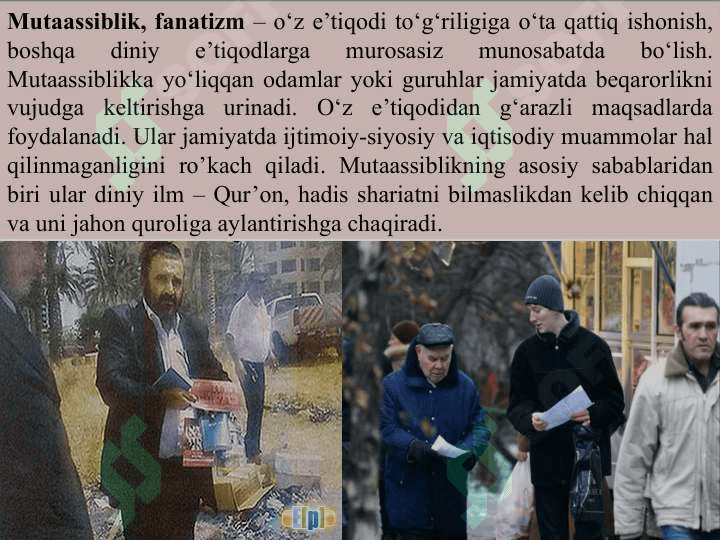 Diniy fundamentalizm, radikalizm va terrorizmning tarixi va yo‘nalishlari 3