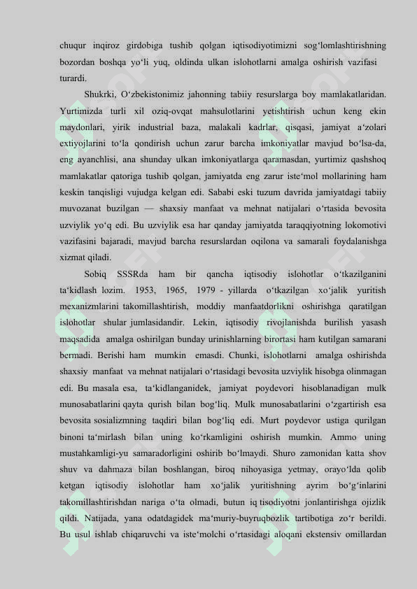 TARAQQIYOTNING OʻZBEK MODELI VA UNING OʻZIGA  XOS XUSUSIYATLARI 5