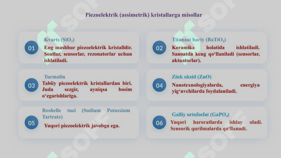 Pezoelektrik effekt. 3