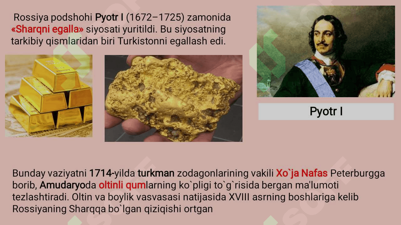 Xonliklarni Rossiya imperiyasi tomonidan bosib olinishi. 2