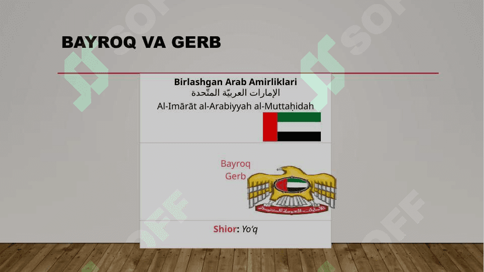 Birlashgan arab amirliklari 3