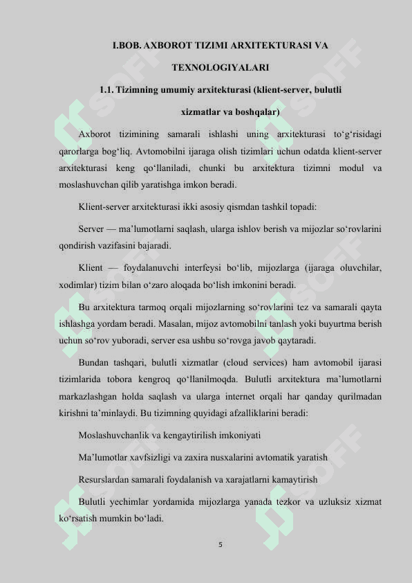 AVTOMOBILNI IJARAGA OLISH UCHUN AXBOROT TIZIMI 5