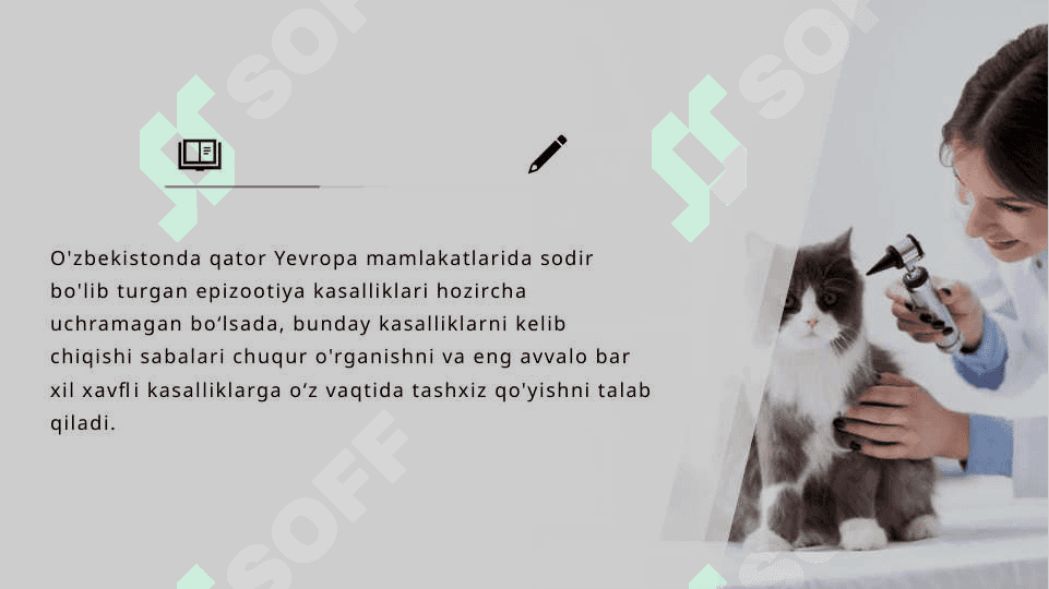 Mavzu: Veterenariyada biotexnologiyadan foydalanish 4
