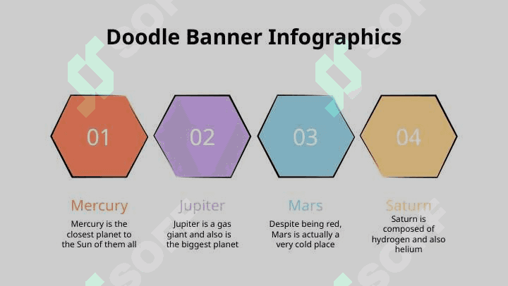 Doodle Banner Infographics 6