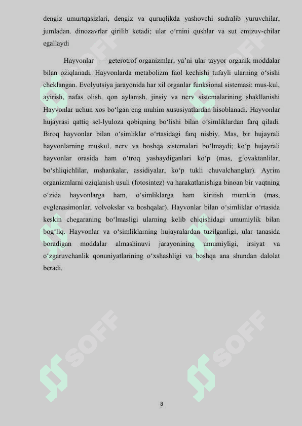 UMURTQASIZ HAYVONLAR DUNYOSINING FILOGENETIK BOG’LANISHI.doc 8