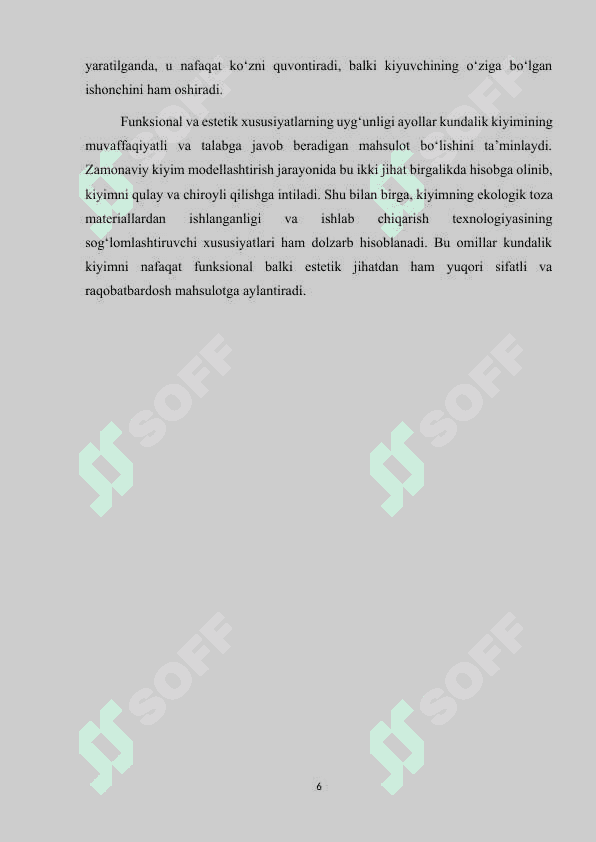 Ayollar kundalik kiyimini modellashtirish 6