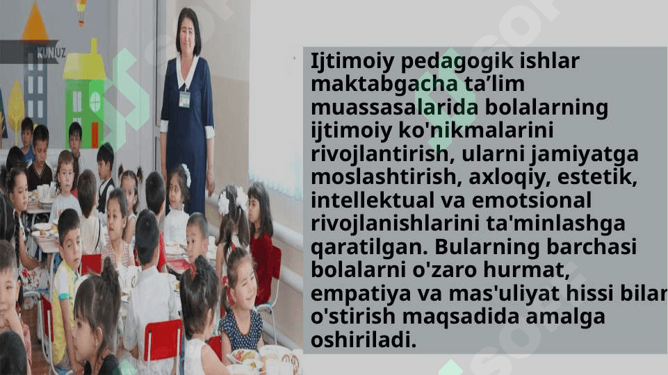 Maktabgacha taʼlim tashkilotlarida ijtimoiy pedagogik ishlarni tashkil etish. 3